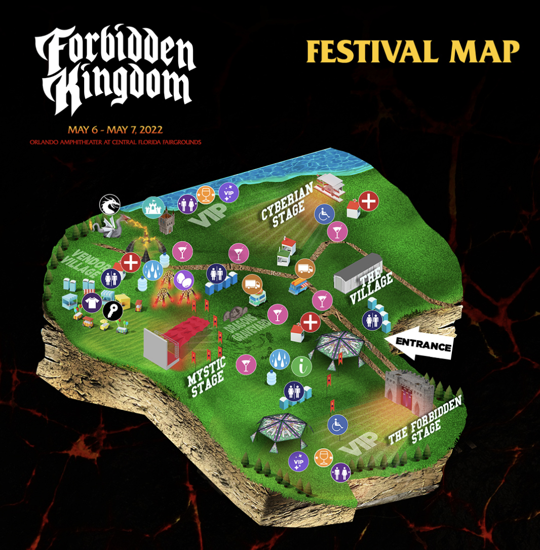 Forbidden Kingdom ’22 Recap Orlando Amphitheater